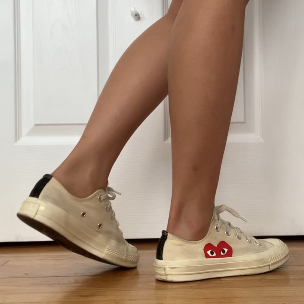 Comme des Garçons x converse Hidden Heart Low Top